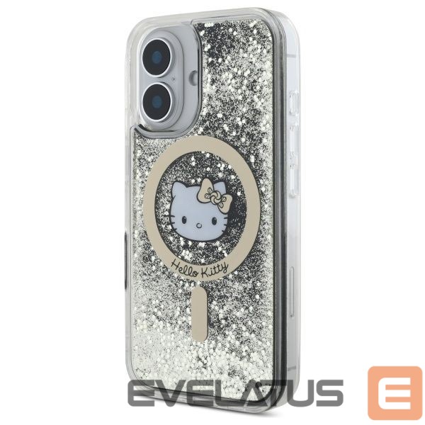Other Phone Accessory Hello Kitty Hello Kitty Liquid Glitter Fever MagSafe iPhone 16 Case - Gold