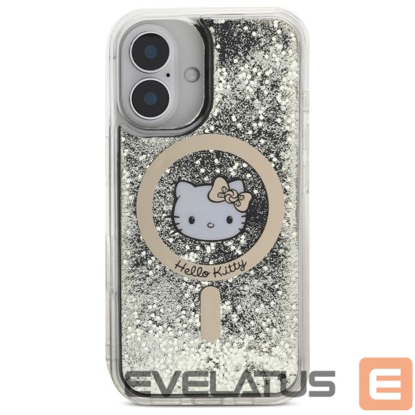 Other Phone Accessory Hello Kitty Hello Kitty Liquid Glitter Fever MagSafe iPhone 16 Case - Gold
