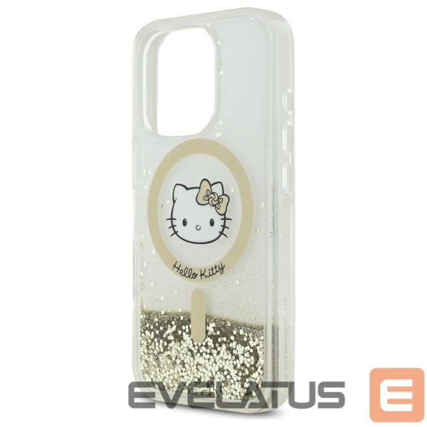 Other Phone Accessory Hello Kitty Hello Kitty Liquid Glitter Fever MagSafe Case for iPhone 16 Pro Max - Gold