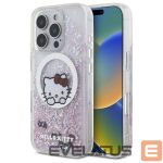 Other Phone Accessory Hello Kitty  Hello Kitty Liquid Glitter Sweet Kitty Bows MagSafe Case for iPhone 16 Pro Max - White 