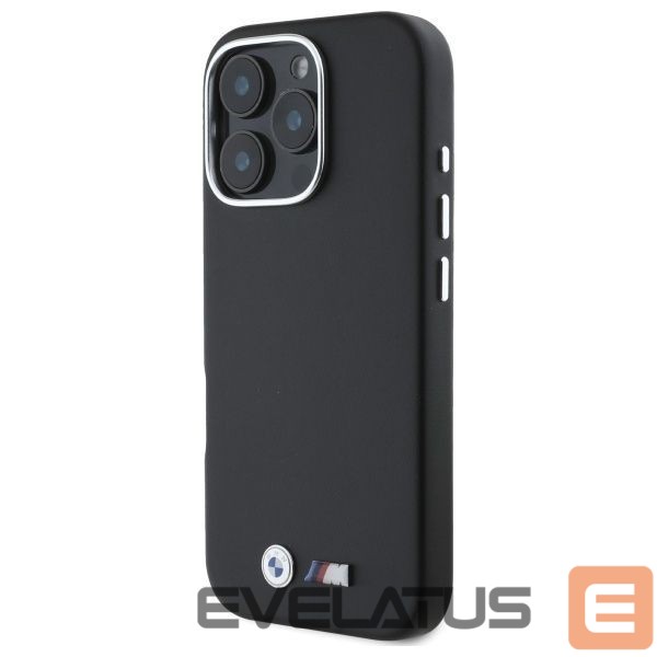 Other Phone Accessory BMW BMW M Smooth Full Wrapped Metal MagSafe Case for iPhone 16 Pro - Black