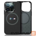 Other Phone Accessory BMW  BMW M Silicone Printed Ring MagSafe iPhone 16 Case - Black 