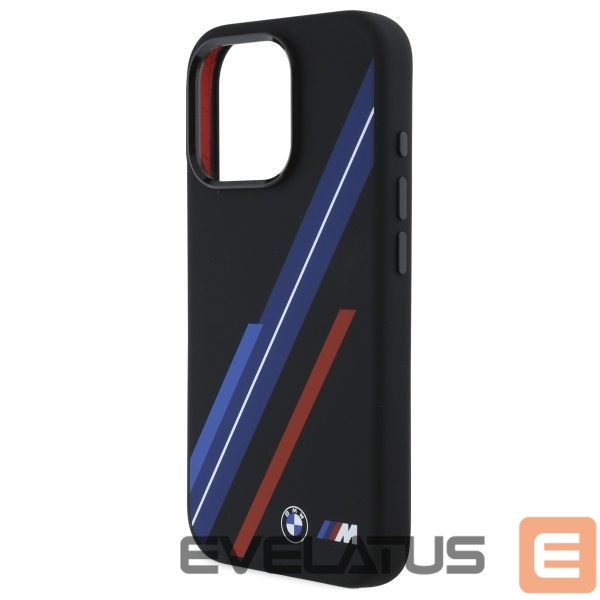 Other Phone Accessory BMW BMW Silicone Random Lines MagSafe Case for iPhone 16 Pro Max - Black