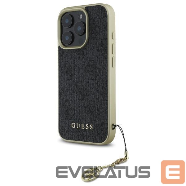 Other Phone Accessory Guess Guess 4G Charms Collection case for iPhone 16 Pro - black