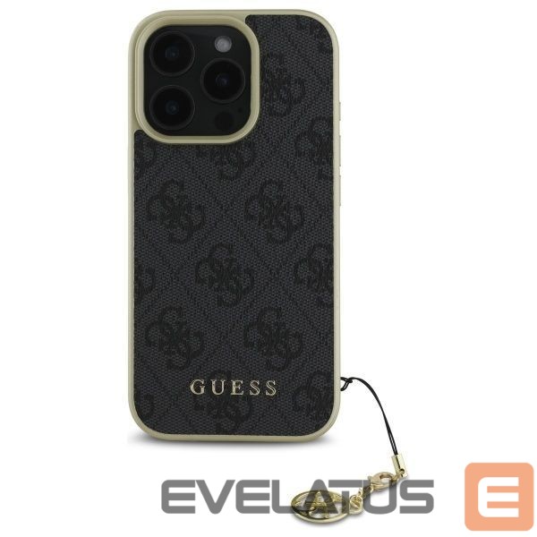 Other Phone Accessory Guess Guess 4G Charms Collection case for iPhone 16 Pro - black