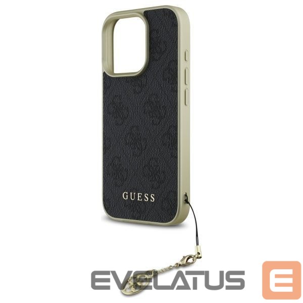 Other Phone Accessory Guess Guess 4G Charms Collection case for iPhone 16 Pro - black