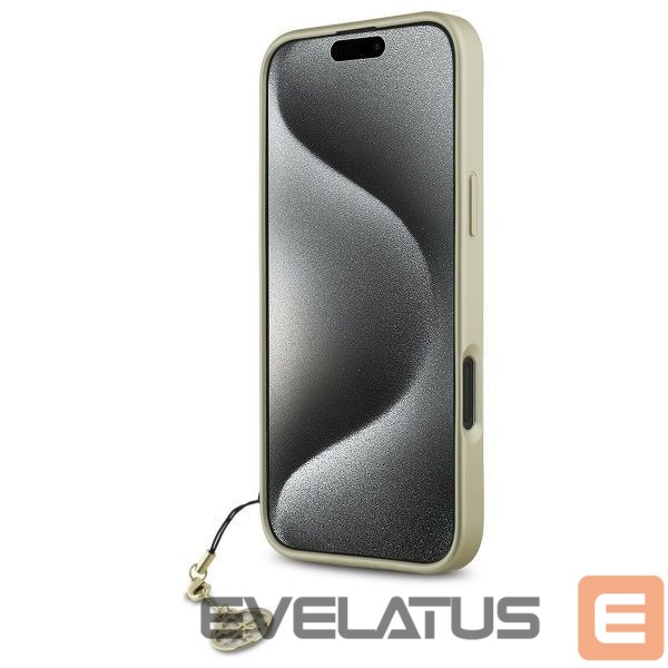 Other Phone Accessory Guess Guess 4G Charms Collection iPhone 16 Plus Case - Brown