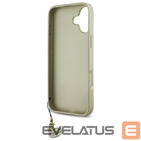 Other Phone Accessory Guess Guess 4G Charms Collection iPhone 16 Plus Case - Brown