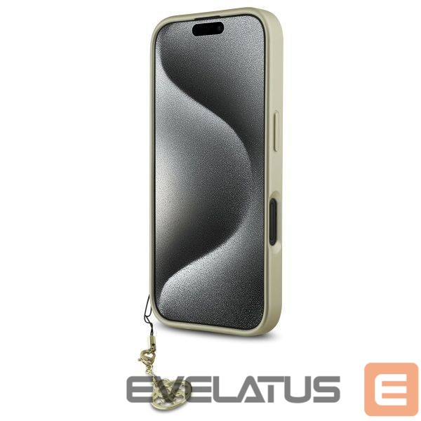 Other Phone Accessory Guess Guess 4G Charms Collection case for iPhone 16 Plus - black