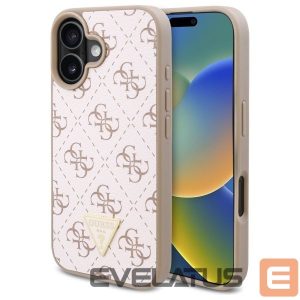 Other Phone Accessory Guess  Guess New 4G Triangle Case for iPhone 16 Plus - White 