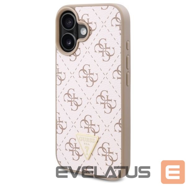 Other Phone Accessory Guess Guess New 4G Triangle Case for iPhone 16 Plus - White