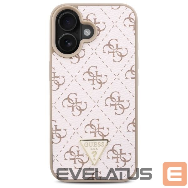 Other Phone Accessory Guess Guess New 4G Triangle Case for iPhone 16 Plus - White