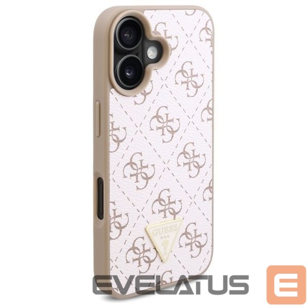 Other Phone Accessory Guess Guess New 4G Triangle Case for iPhone 16 Plus - White