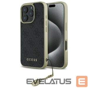 Other Phone Accessory Guess  Guess 4G Charms Collection case for iPhone 16 Pro Max - black 