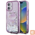 Other Phone Accessory Hello Kitty  Hello Kitty Liquid Glitter 50TH Anniversary Party iPhone 16 Case - Purple 