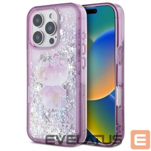 Other Phone Accessory Hello Kitty  Hello Kitty Liquid Glitter 50TH Anniversary Party iPhone 16 Pro Max Case - Purple 