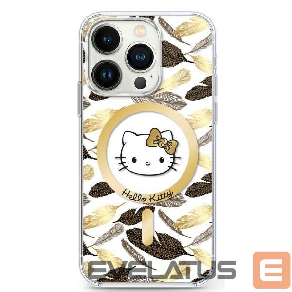 Other Phone Accessory Hello Kitty Hello Kitty IML Golden Leaves MagSafe Case for iPhone 16 Pro Max - White