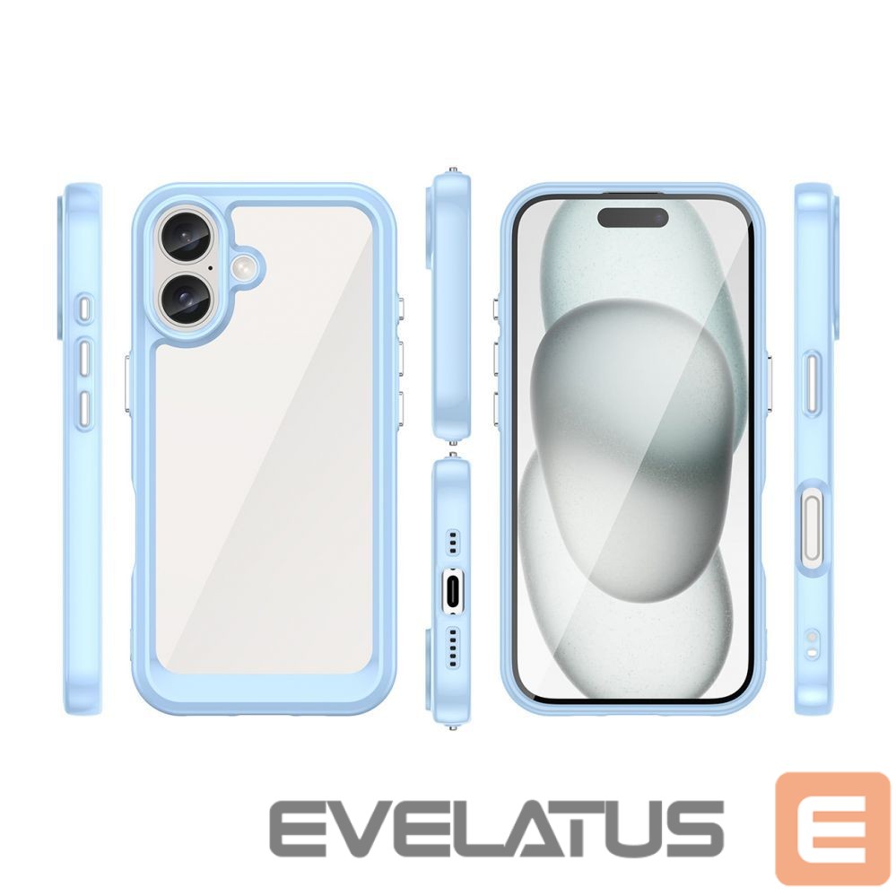 Back panel cover Hurtel Blue