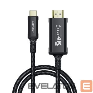 Cable Acefast  Acefast C1 USB-C/HDMI Video Cable 4K 60Hz HDR 1.8m - Black 