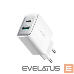 Adapter Joyroom  Joyroom JR-TCF15 network charger USB-C / USB-A 30W - white 