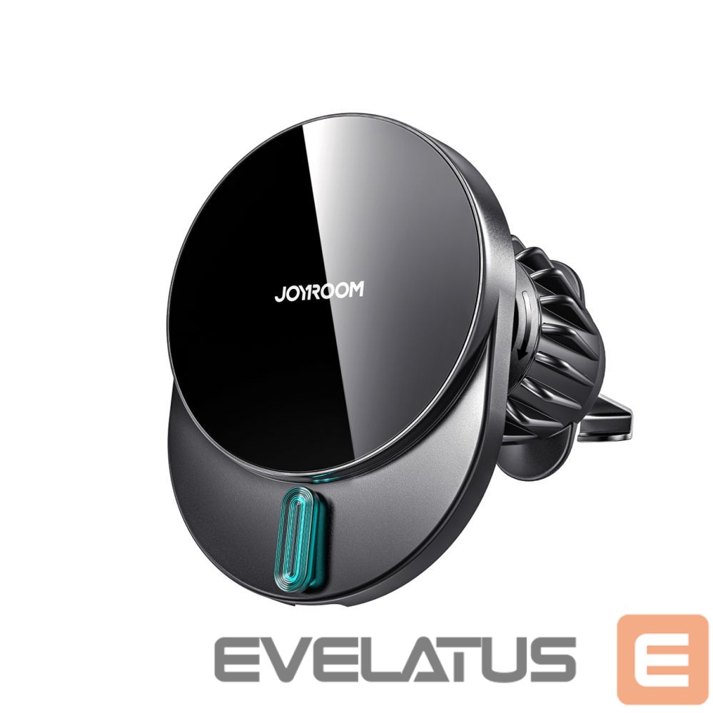 Adapter Joyroom Joyroom JR-ZS409 magnetic holder with 15W inductive charger for car air vent - black