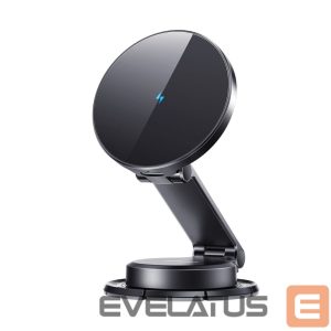 Dock station Joyroom  Joyroom JR-ZS408 magnetic holder with 15W inductive charger for car cockpit - black 