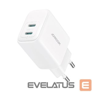 Adapter Joyroom  Joyroom JR-TCF12 mains charger 2x USB-C 20W PD / QC 3.0 - white 