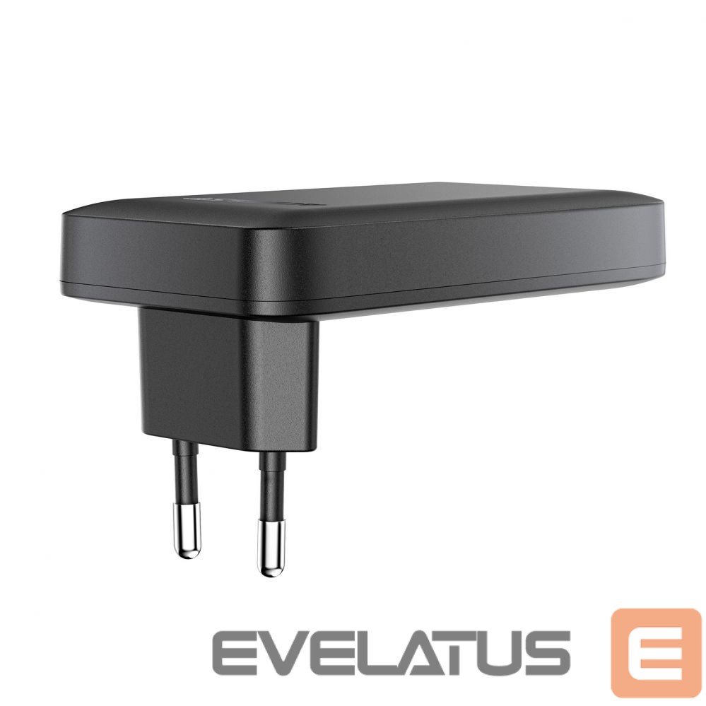 Adapter Acefast Acefast A100 65W GaN 2 USB-C+ USB-A Charger Ultra Slim - Black