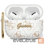 Other Phone Accessory Guess  Guess GUAP2PG4GPH AirPods Pro 2 (2022/2023) cover white/white 4G Hook 