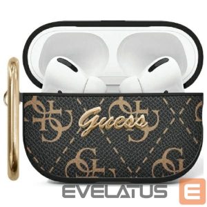 Other Phone Accessory Guess  Guess GUAP2PG4GPK AirPods Pro 2 (2022/2023) cover black/black 4G Hook