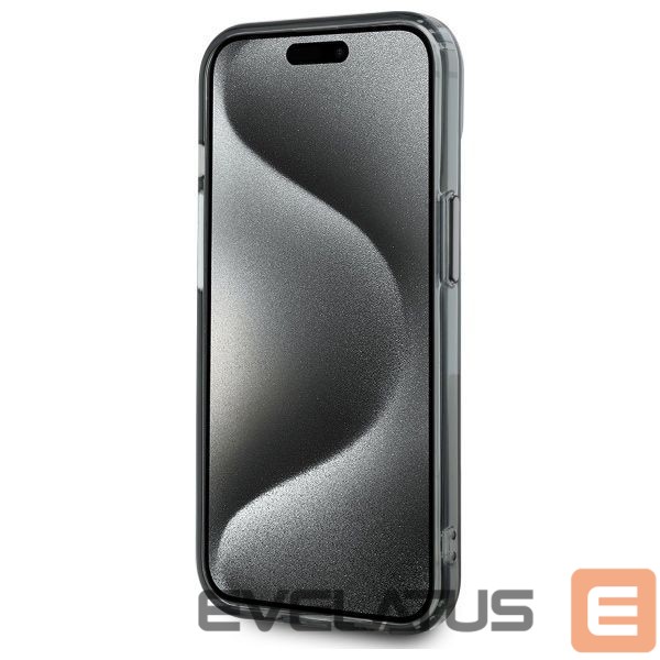 Other Phone Accessory Karl Lagerfeld Karl Lagerfeld KLHMP15SHLSKCK iPhone 15 6.1" black/black hardcase IML Metal Karl&Choupette Head MagSafe