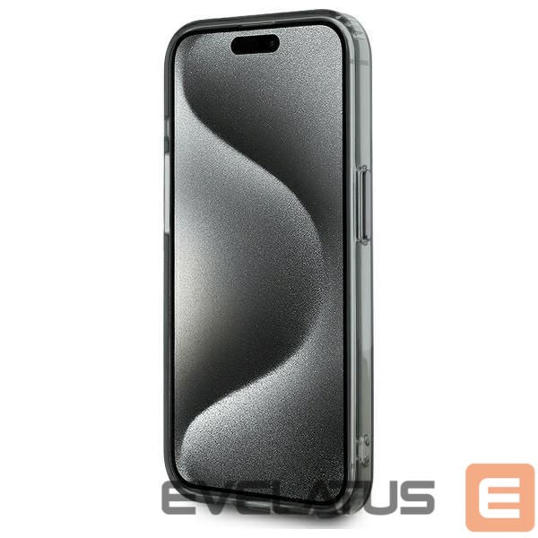 Other Phone Accessory Karl Lagerfeld Karl Lagerfeld KLHMP15XHLSKCK iPhone 15 Pro Max 6.7" black/black hardcase IML Metal Karl&Choupette Head MagSafe