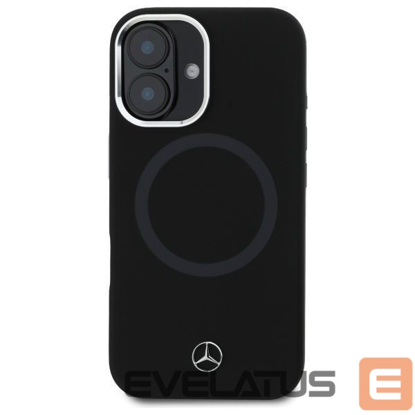 Other Phone Accessory Mercedes-Benz Mercedes MEHMP16S23SUTTK iPhone 16 6.1" black/black hardcase Silicone Tonal Logo MagSafe