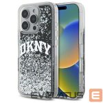 Other Phone Accessory DKNY  DKNY DKHCP16LLBNAEK iPhone 16 Pro 6.3" black/black hardcase Liquid Glitter Arch Logo 