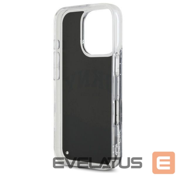 Other Phone Accessory DKNY DKNY DKHCP16LLBNAEK iPhone 16 Pro 6.3" black/black hardcase Liquid Glitter Arch Logo