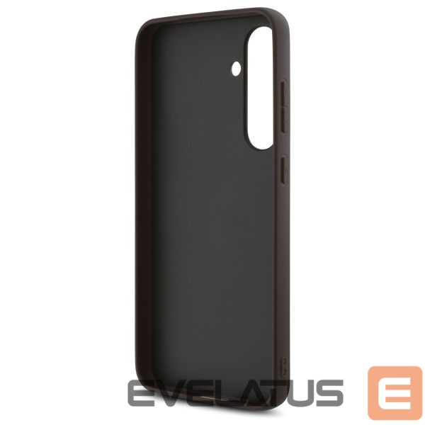 Other Phone Accessory Guess Guess GUHCS24FEG4GFBR S24 FE S721 brown/brown hardcase 4G Metal Gold Logo