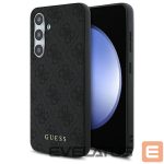 Other Phone Accessory Guess  Guess GUHCS24FEG4GFGR S24 FE S721 gray/gray hardcase 4G Metal Gold Logo