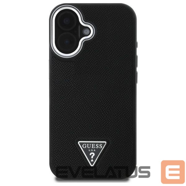 Other Phone Accessory Guess Guess GUHMP16MPGTSPSK iPhone 16 Plus 6.7" black/black hardcase Grained Triangle MagSafe