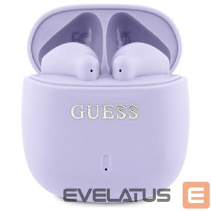 Other Phone Accessory Guess  Guess Bluetooth headphones GUTWSJ14ESGU TWS + docking station purple/purple Printed Classic Logo 