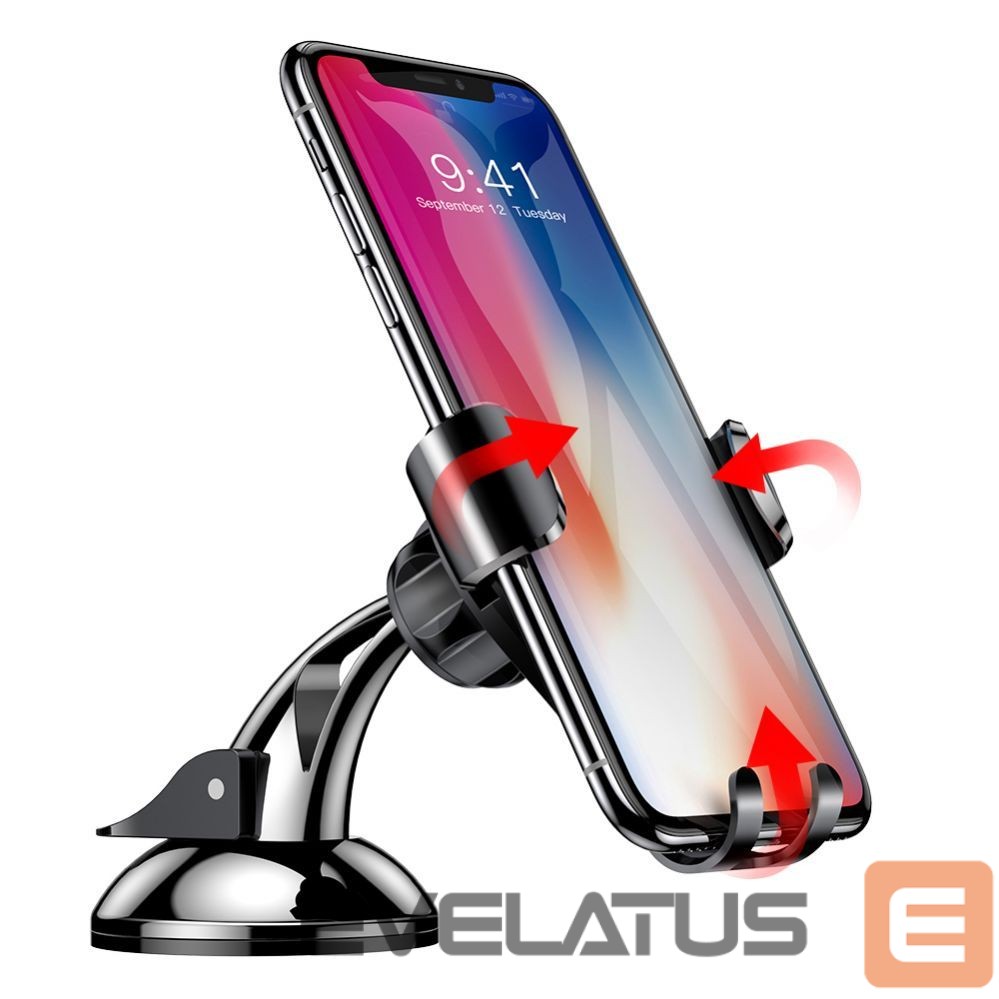 Auto holder Baseus Baseus Osculum SUYL-XP01 gravity car holder for windshield or dashboard - black