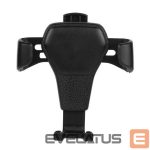 Auto holder Hurtel  Car Holder H01 Black gravity car holder for the ventilation grille 