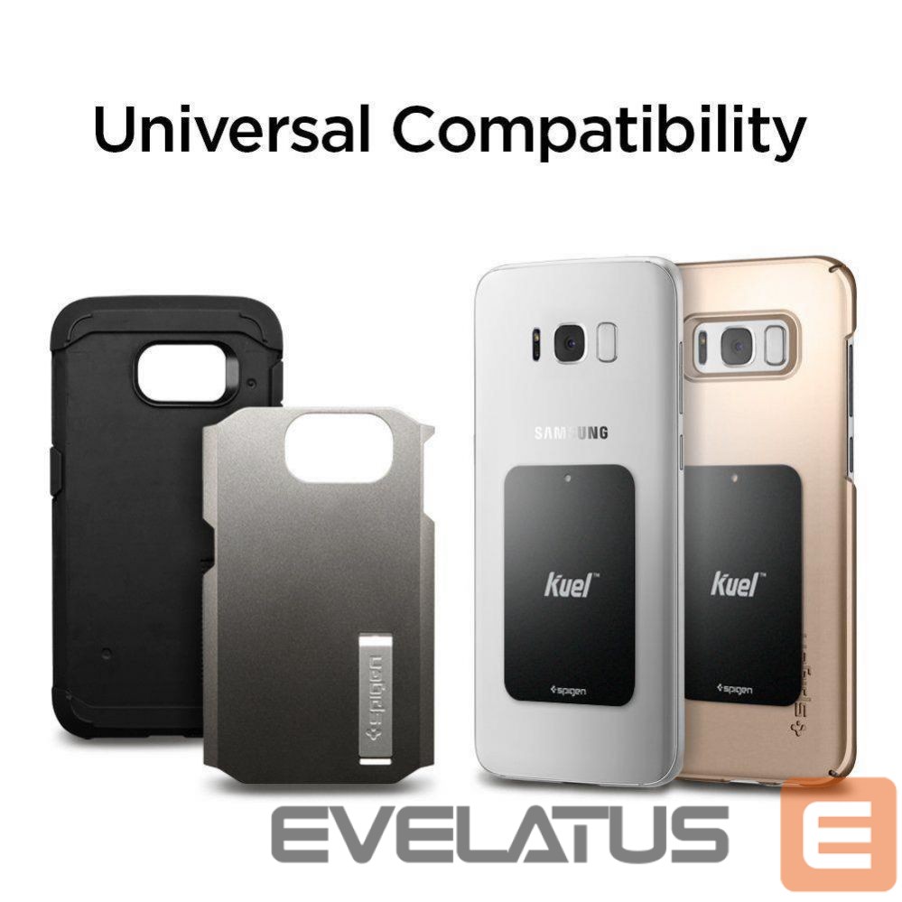 Back panel cover Spigen Spigen QS11 Magnetic Car Air Vent Phone Holder - Black