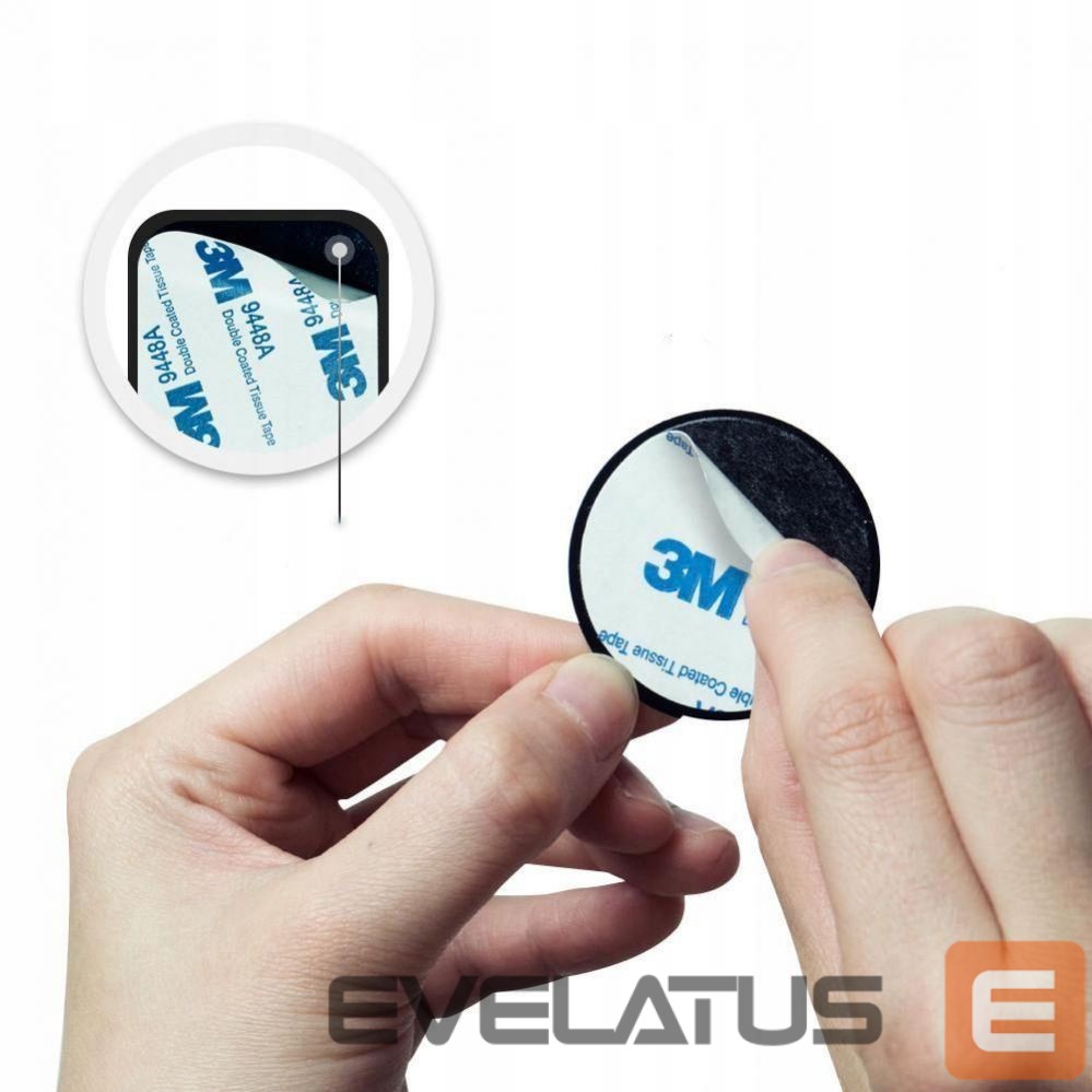 Back panel cover Spigen Spigen MP-4P magnetic plates for car - black