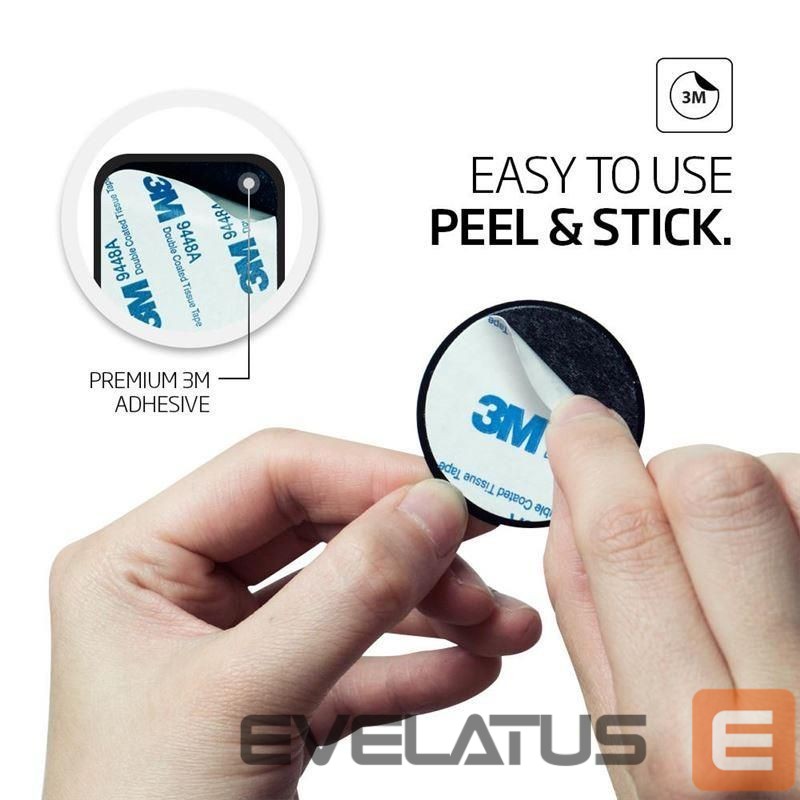 Back panel cover Spigen Spigen MP-4P magnetic plates for car - black