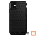 Back panel cover Spigen  Spigen Liquid Air iPhone 11 Case - Matte Black 