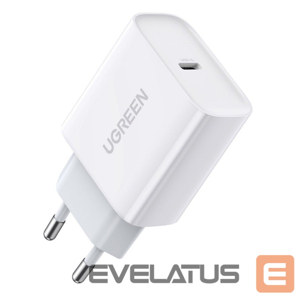 Adapter Ugreen USB charger Power Delivery 3.0 Quick Charge 4.0+ 20W 3A (60450) White