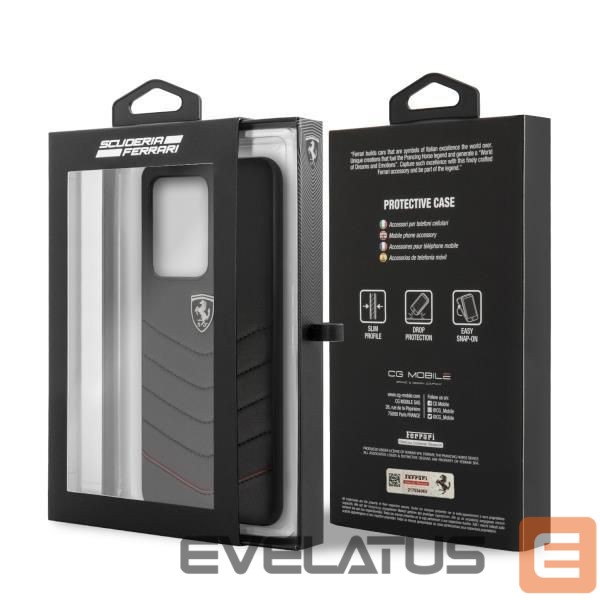 Back panel cover Ferrari Black