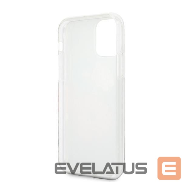 Back panel cover Guess Guess GUHCN58IMLFL01 iPhone 11 Pro black/black N°1 Flower Collection