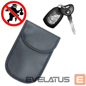 Other Hurtel  Anti-theft case for car keys blocking radio waves Keyless Faraday Box cover Faraday cage 14 cm with 10 cm black 