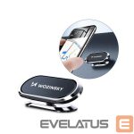 Auto holder Wozinsky  Wozinsky Self-adhesive Magnetic 360 Car Dashboard Mount Silver (WMH-06) 